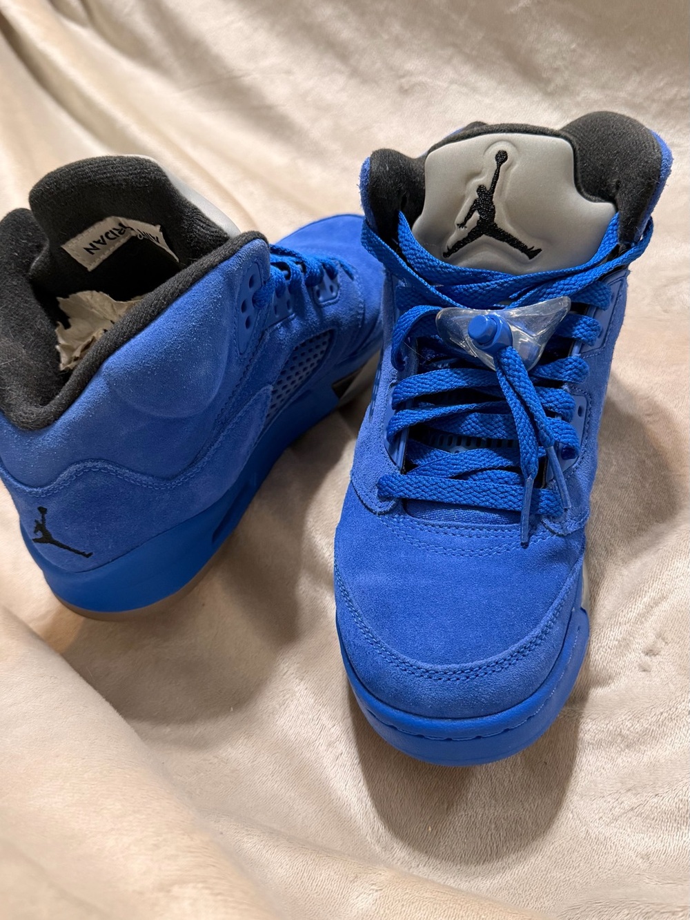Royal Blue Jordan Retro 5’s